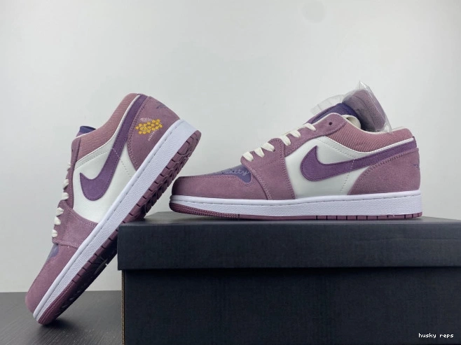 Cheap Husky Unity DR8057-500 Low Air Jordan 1 (W) 0703